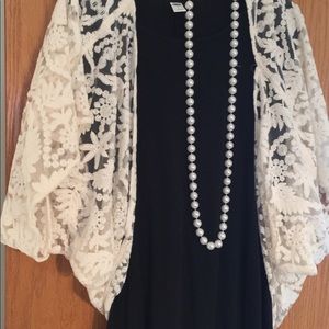 Lace shrug